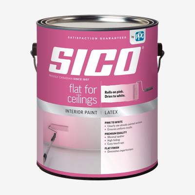 SICO<sup>®</sup> Ceilings Paint with Pink Dye Interior Paint