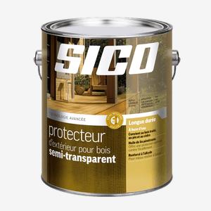 SICOᴹᴰ  Protecteur d'extérieur pour bois semi-transparent - formule avancée