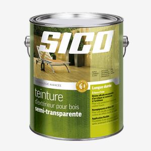 SICOᴹᴰ  Teinture d'extérieur pour bois semi-transparente - formule avancée