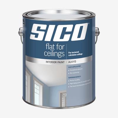 SICO<sup>®</sup> Interior Flat Alkyd Paint for Calcimine Ceilings